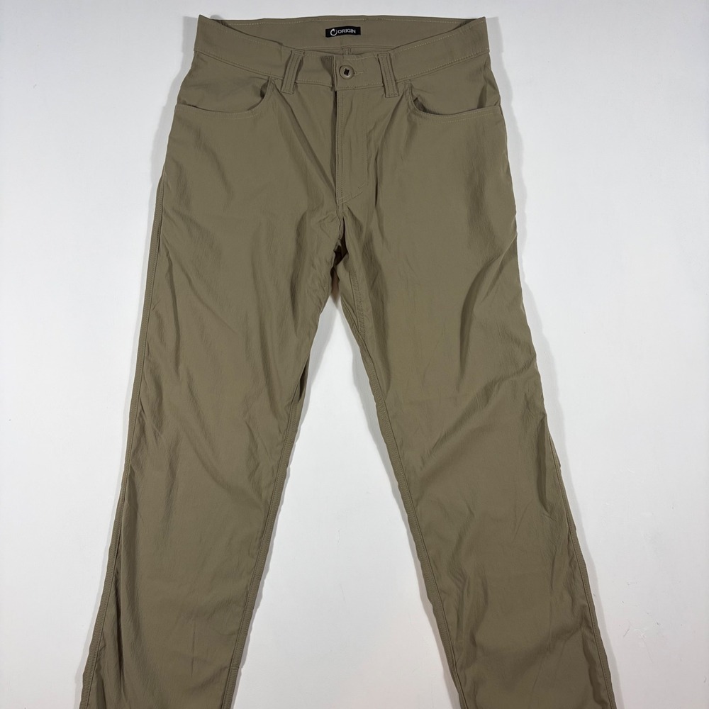 Origin Straight Leg Pants Mens 32x32 Tactical Performance Nylon Spandex Tan